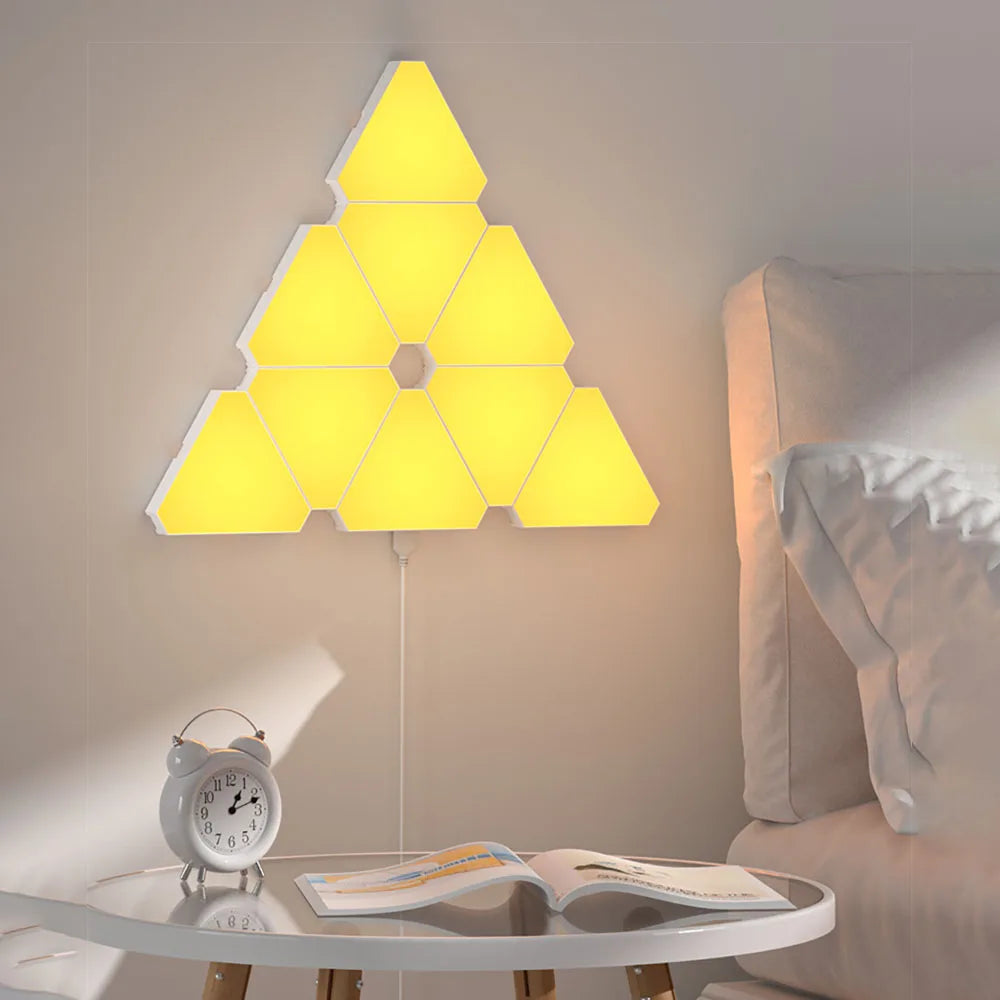 BoostGear - LED triangulaire RGB pack 3/6/10 pièces