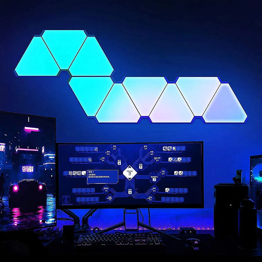 BoostGear - LED triangulaire RGB pack 3/6/10 pièces