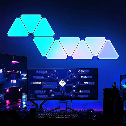 BoostGear - LED triangulaire RGB pack 3/6/10 pièces