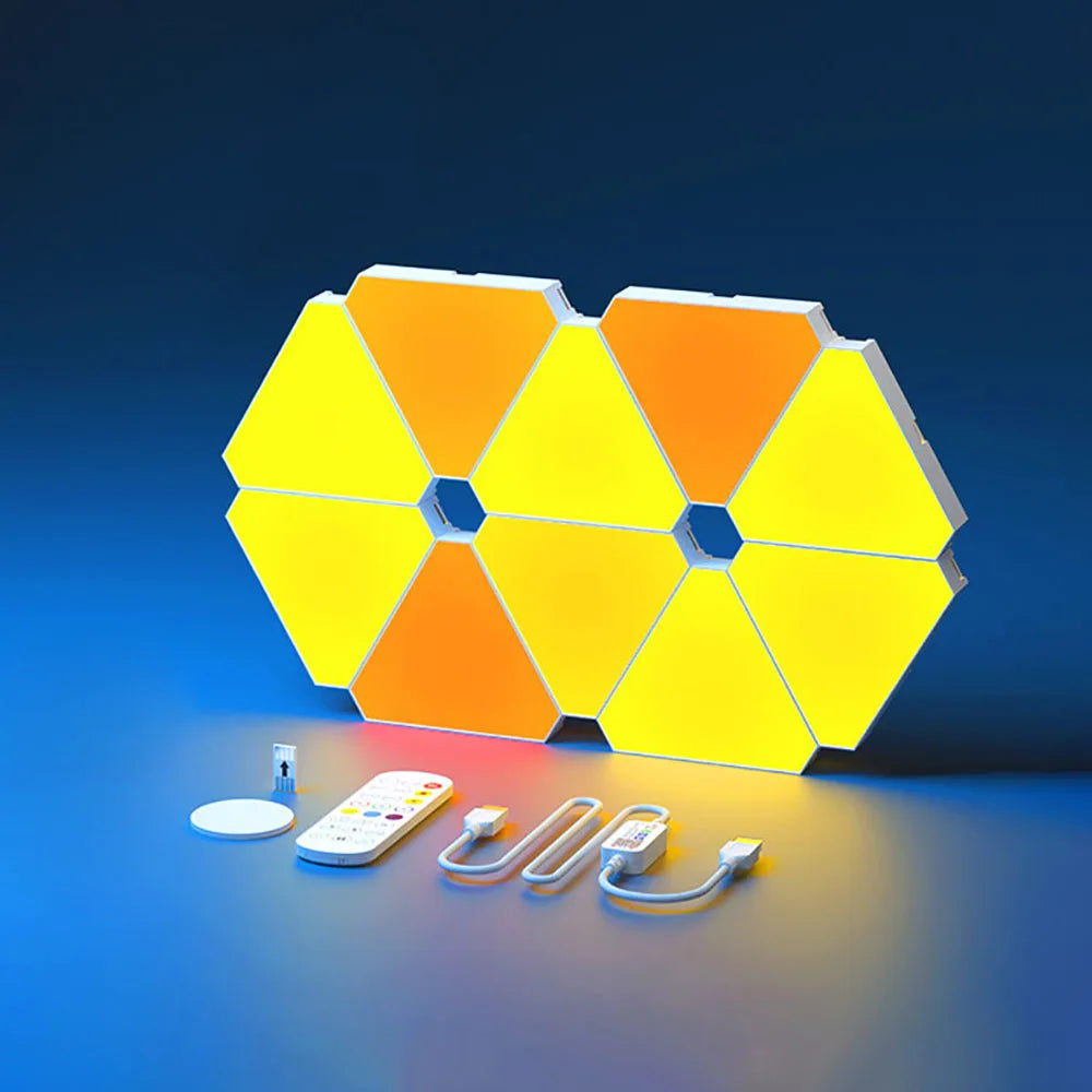 BoostGear - LED triangulaire RGB pack 3/6/10 pièces